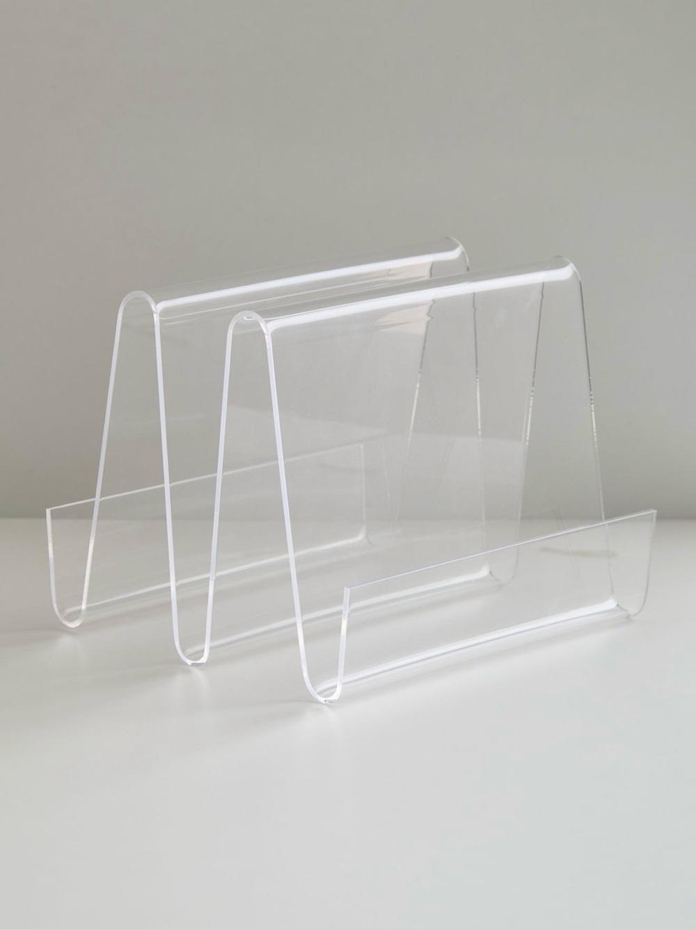 Urban Outfitters Acrylic Record Organizer